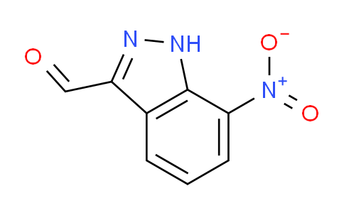 CAS No. 887588-77-4, 7-Nitro-1H-indazole-3-carbaldehyde