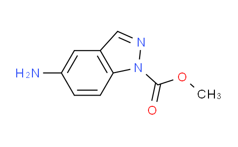 CAS No. 500881-32-3, Methyl 5-amino-1H-indazole-1-carboxylate