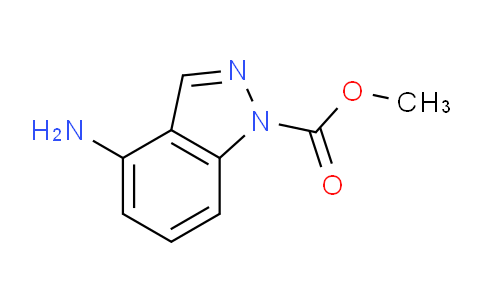 CAS No. 581812-76-2, Methyl 4-amino-1H-indazole-1-carboxylate