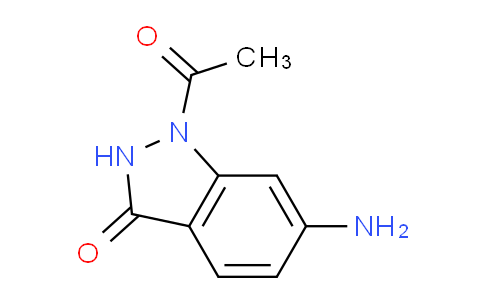 CAS No. 61346-24-5, 1-Acetyl-6-amino-1H-indazol-3(2H)-one