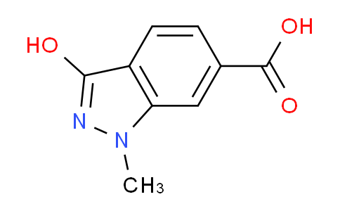 CAS No. 1781473-23-1, 3-Hydroxy-1-methyl-1H-indazole-6-carboxylic acid