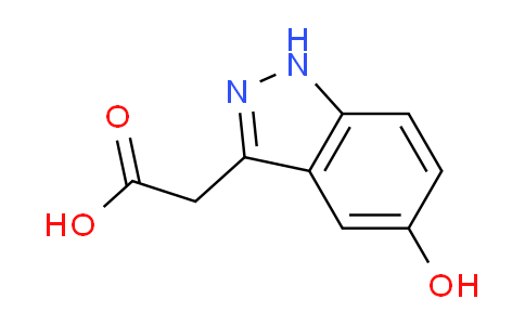 CAS No. 55362-47-5, 2-(5-Hydroxy-1H-indazol-3-yl)acetic acid