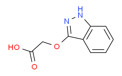 CAS No. 64697-21-8, 2-((1H-Indazol-3-yl)oxy)acetic acid