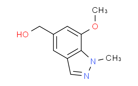 CAS No. 1373223-06-3, (7-Methoxy-1-methyl-1H-indazol-5-yl)methanol