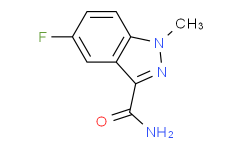 CAS No. 1638591-44-2, 5-Fluoro-1-methyl-1H-indazole-3-carboxamide