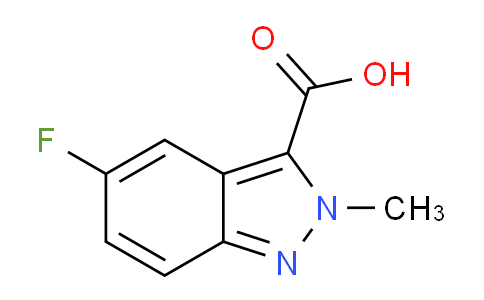 CAS No. 1780234-79-8, 5-Fluoro-2-methyl-2H-indazole-3-carboxylic acid