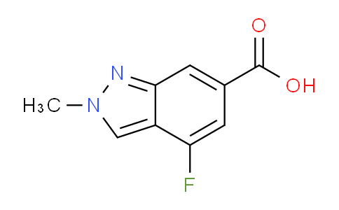 MC761911 | 1784382-63-3 | 4-Fluoro-2-methyl-2H-indazole-6-carboxylic acid