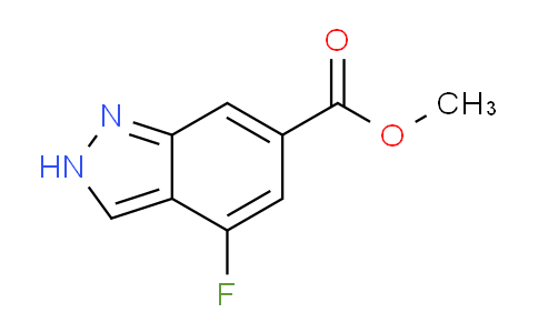 CAS No. 1823754-50-2, Methyl 4-fluoro-2H-indazole-6-carboxylate