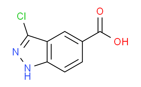 CAS No. 1031417-73-8, 3-Chloro-1H-indazole-5-carboxylic acid