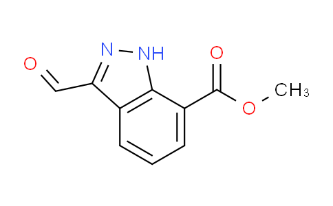 CAS No. 898747-28-9, Methyl 3-formyl-1H-indazole-7-carboxylate