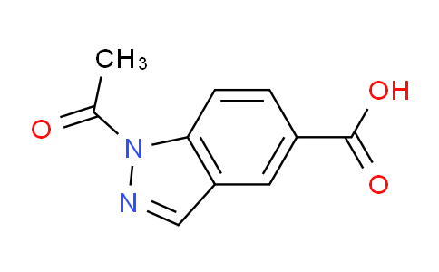 CAS No. 1260664-39-8, 1-Acetyl-1H-indazole-5-carboxylic acid