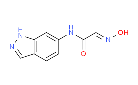 CAS No. 73907-93-4, 2-(Hydroxyimino)-N-(1H-indazol-6-yl)acetamide