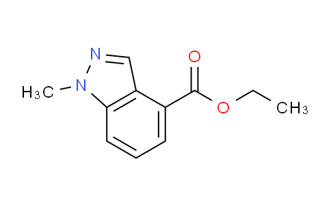 CAS No. 1360438-58-9, Ethyl 1-methyl-1H-indazole-4-carboxylate