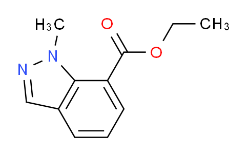 CAS No. 1360438-77-2, Ethyl 1-methyl-1H-indazole-7-carboxylate