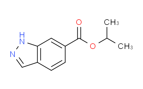 CAS No. 1119205-04-7, Isopropyl 1H-indazole-6-carboxylate