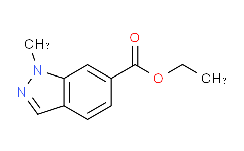 CAS No. 1360438-14-7, Ethyl 1-methyl-1H-indazole-6-carboxylate