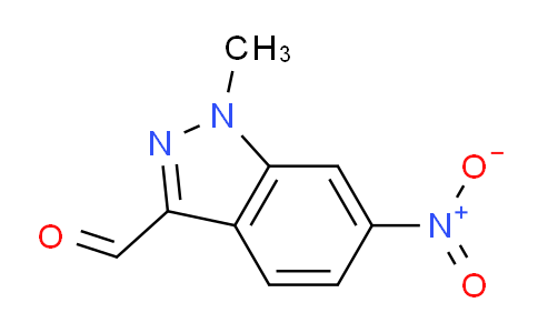 CAS No. 1288989-47-8, 1-Methyl-6-nitro-1H-indazole-3-carbaldehyde