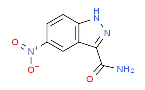 CAS No. 28751-68-0, 5-Nitro-1H-indazole-3-carboxamide