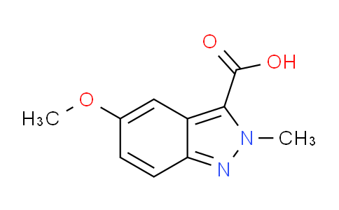 CAS No. 918946-37-9, 5-Methoxy-2-methyl-2H-indazole-3-carboxylic acid