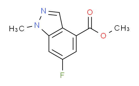 CAS No. 697739-06-3, Methyl 6-fluoro-1-methyl-1H-indazole-4-carboxylate