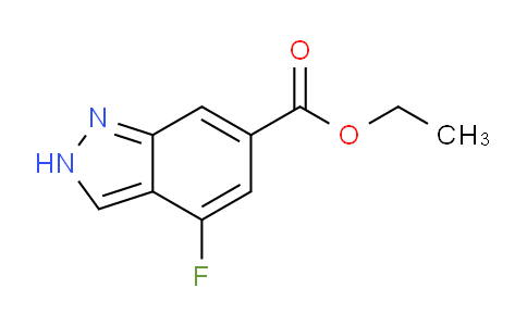 CAS No. 2924-84-7, Ethyl 4-fluoro-2H-indazole-6-carboxylate