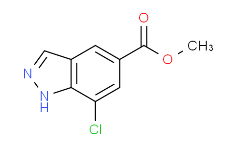 CAS No. 1260851-48-6, Methyl 7-chloro-1H-indazole-5-carboxylate