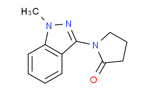 CAS No. 1427460-76-1, 1-(1-Methyl-1H-indazol-3-yl)pyrrolidin-2-one