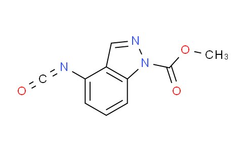 CAS No. 902131-30-0, Methyl 4-isocyanato-1H-indazole-1-carboxylate