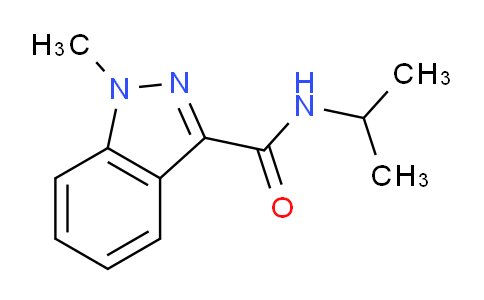CAS No. 720669-98-7, N-Isopropyl-1-methyl-1H-indazole-3-carboxamide