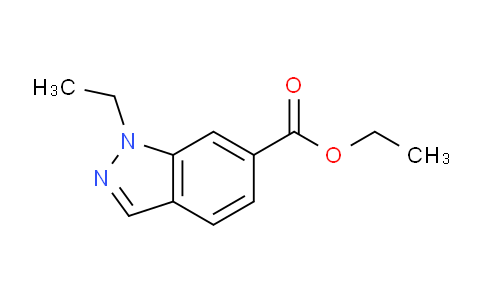 CAS No. 1956379-27-3, Ethyl 1-ethyl-1H-indazole-6-carboxylate