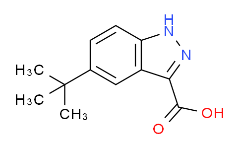 CAS No. 1784521-12-5, 5-(tert-Butyl)-1H-indazole-3-carboxylic acid