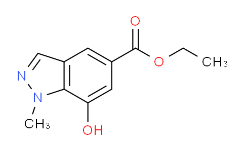 CAS No. 894779-27-2, Ethyl 7-hydroxy-1-methyl-1H-indazole-5-carboxylate