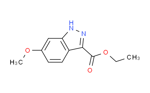 CAS No. 858671-77-9, Ethyl 6-methoxy-1H-indazole-3-carboxylate