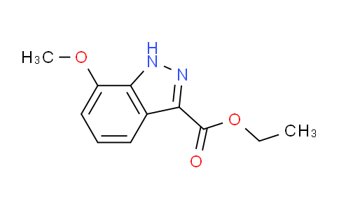 CAS No. 885278-98-8, Ethyl 7-methoxy-1H-indazole-3-carboxylate