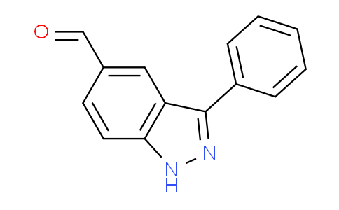 CAS No. 65642-56-0, 3-Phenyl-1H-indazole-5-carbaldehyde