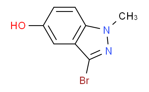 CAS No. 1446407-67-5, 3-Bromo-1-methyl-1H-indazol-5-ol