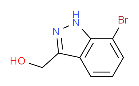 CAS No. 1220040-11-8, (7-Bromo-1H-indazol-3-yl)methanol