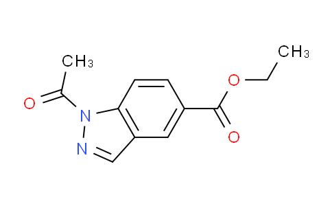 CAS No. 192944-50-6, Ethyl 1-acetyl-1H-indazole-5-carboxylate