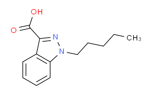 CAS No. 1283576-17-9, 1-Pentyl-1H-indazole-3-carboxylic acid
