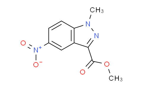 CAS No. 1363380-48-6, Methyl 1-methyl-5-nitro-1H-indazole-3-carboxylate