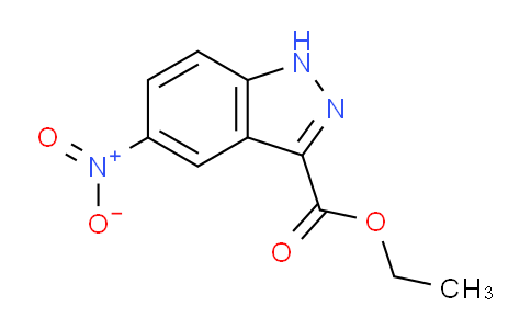 CAS No. 78155-85-8, Ethyl 5-nitro-1H-indazole-3-carboxylate
