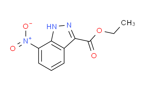 CAS No. 865886-78-8, Ethyl 7-nitro-1H-indazole-3-carboxylate