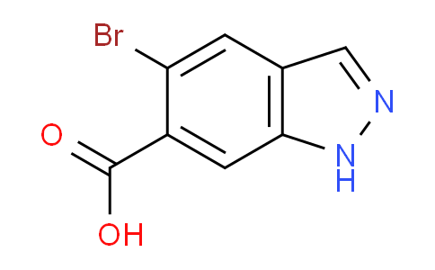 CAS No. 1227270-14-5, 5-Bromo-1H-indazole-6-carboxylic acid