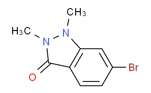 CAS No. 1471257-31-4, 6-Bromo-1,2-dimethyl-1H-indazol-3(2H)-one