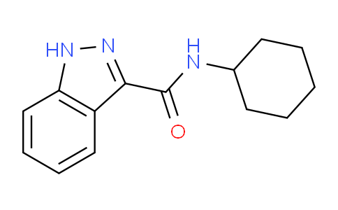 CAS No. 879422-91-0, N-Cyclohexyl-1H-indazole-3-carboxamide