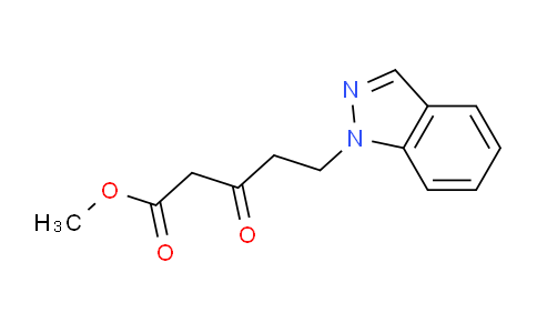CAS No. 1229627-06-8, Methyl 5-(1H-indazol-1-yl)-3-oxopentanoate