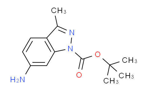 CAS No. 219507-75-2, tert-Butyl 6-amino-3-methyl-1H-indazole-1-carboxylate