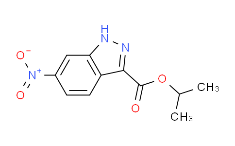 CAS No. 1456070-30-6, Isopropyl 6-nitro-1H-indazole-3-carboxylate