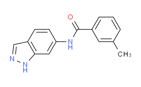CAS No. 401591-09-1, N-(1H-Indazol-6-yl)-3-methylbenzamide
