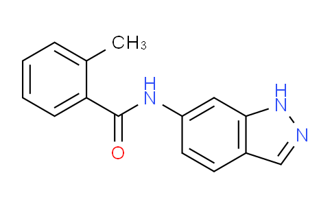 CAS No. 401591-07-9, N-(1H-Indazol-6-yl)-2-methylbenzamide